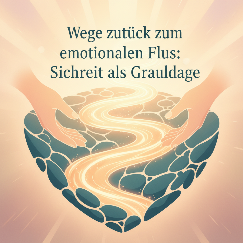 Wege zurück zum emotionalen Fluss: Sicherheit als Grundlage